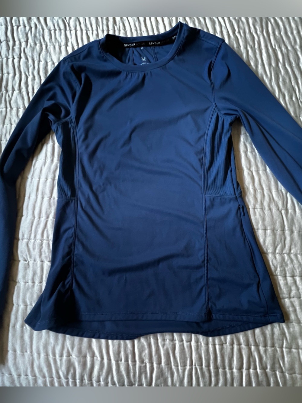 SPYDER FITTED ACTIVEWEAR LADIES SIZE S/P BEAUTIFUL SHADE OF BLUE - Picture 5 of 13